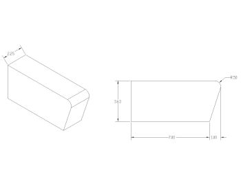 Isometric Views with Sectional Details of Concrete Work .dwg-54