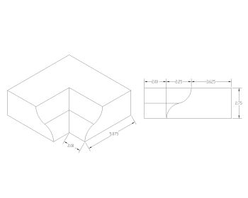 Isometric Views with Sectional Details of Concrete Work .dwg-61