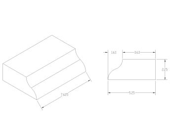 Isometric Views with Sectional Details of Concrete Work .dwg-64