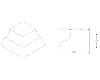 Isometric Views with Sectional Details of Concrete Work .dwg-67