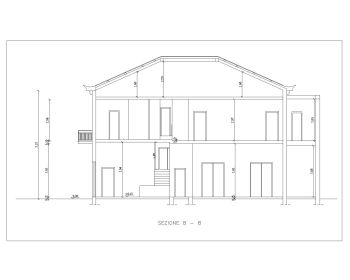 Italy House Design Section .dwg_2