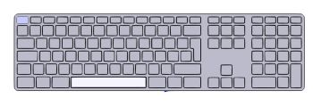 Keyboard-2 solidworks