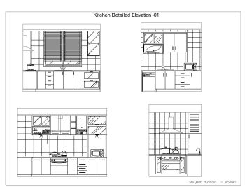 Kitchen Detailed Elevation-001