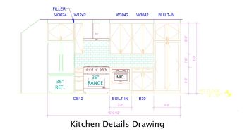 Kitchen Details Drawing dwg.