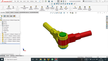 knuckle joint.sldasm 3D CAD Model Assembly