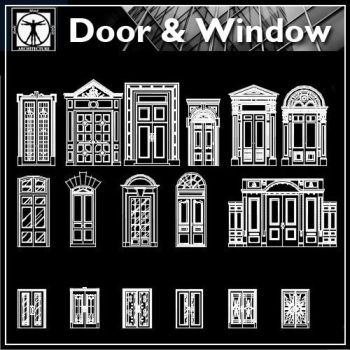 ★ 【Beste Tür und Fenster Design-】 ★