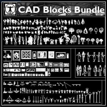 ★【Mix cad blocks bundle】★