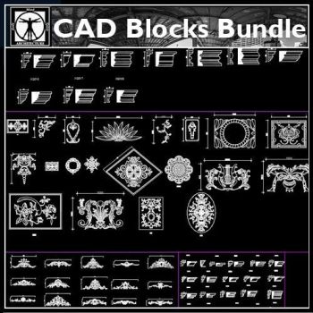 ★【Architectural Finishes CAD blocks】★   