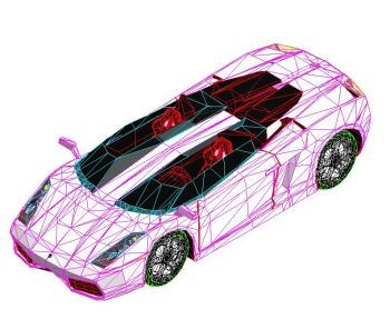 Revit Family 3d Car Lamborghini 