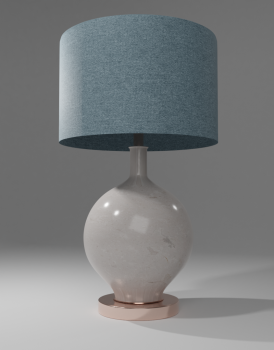 Table lamp Blender Model