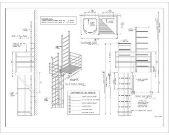Landing Platform & Ladder Details .dwg-3
