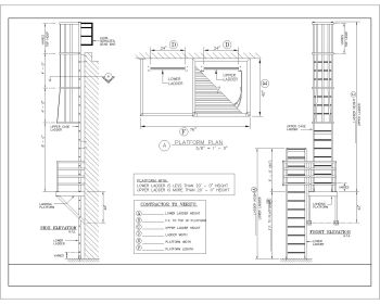 Landing Platform & Ladder Details .dwg-4