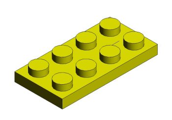 Lego Brick-028 Solidworks model