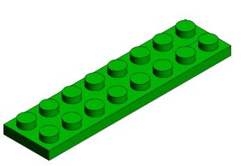 Lego Brick-030 Solidworks model