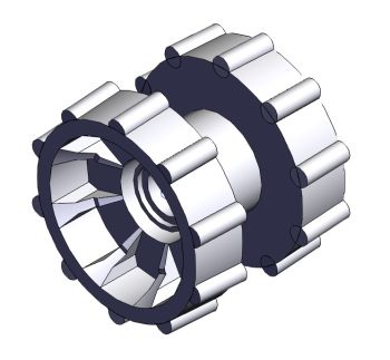 Lego Wheel Body-102-1 Solidworks model