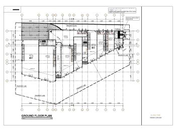 Life Safety House Design Ground Floor Plan .dwg