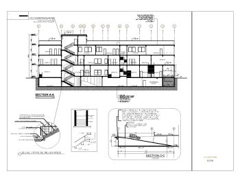 Life Safety House Design Section with Details .dwg