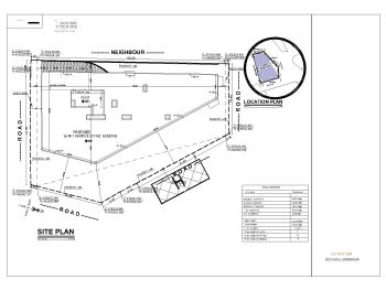 Life Safety House Design Site plan & Location Plan .dwg