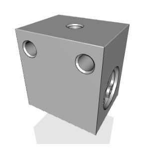 Linear Bearing Locating Part Solidworks Model