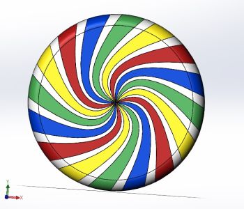 Lollipop solidworks model
