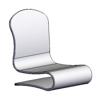 Low Chair Solidworks
