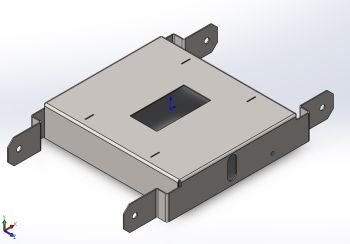 Lower Chassis Solidworks model