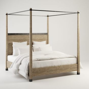 Contemporary Furniture Metropolitan King Bed (Max 2009)
