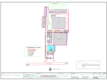 Master Layout Plan of a Factory .dwg drawing