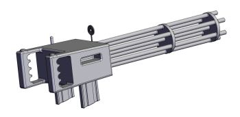 Mini Gun Solidworks model