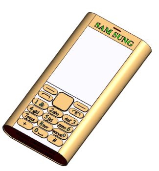 Mobile Phone-3 solidworks