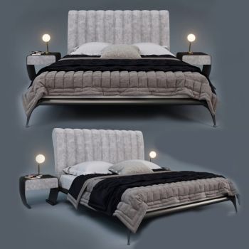 Modern Bed 3D模型