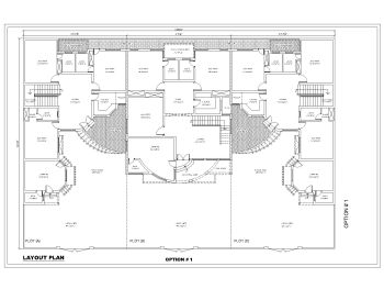 Modern Villa House Design Ground Floor Plan .dwg_1