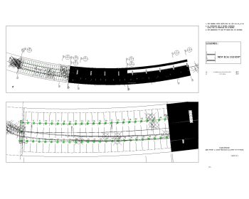Multy Span Bridges Design Existing Box Culvert Details .dwg