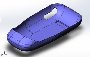 New Pan-2 Solidworks model
