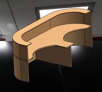 Office Table-1 solidworks