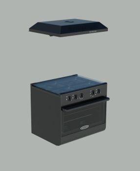3D Oven Stove 1