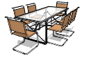 Table and chairs PAiuthuong42 skp