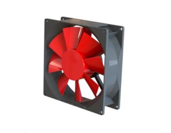 Modelo de ensamblaje de ventilador de PC en solidworks