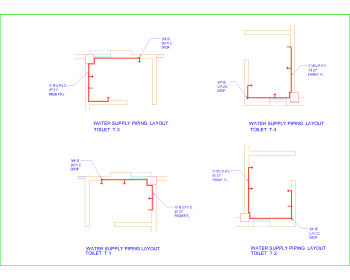 PLUMBING WATER SUPPLY LAYOUT 2 .dwg drawing