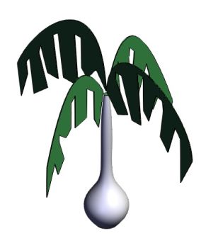 Palm tree solidworks