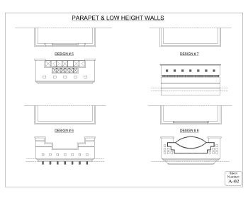 Parapet & Low Height Wall Design .dwg-2