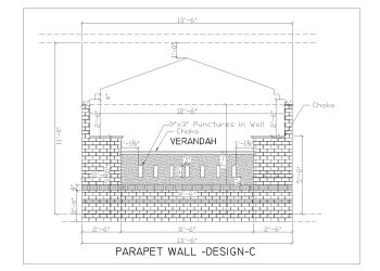 Parapet Wall Design .dwg_3
