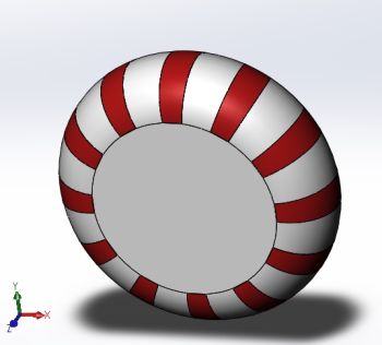 Peppermint solidworks model