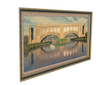 Картина украшение англия мост skp