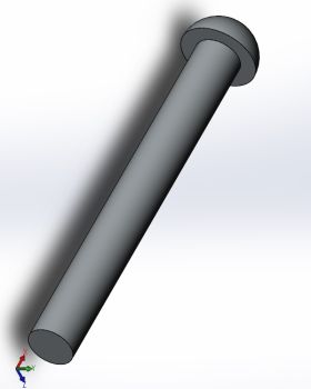 Pin Solidworks model