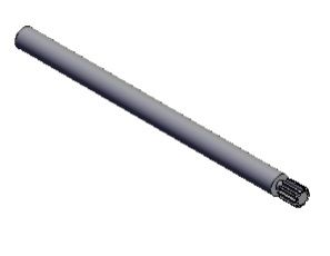 Pinion Shaft Solidworks Model