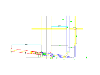 Pipe Line of Silo .dwg drawing