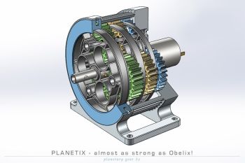 Planetary gearbox Model in solidworks