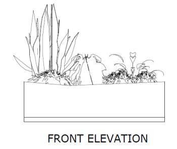 Plant Box for Backyard 1 dwg Drawing