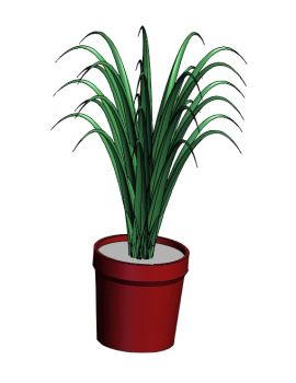 Potted Plant solidworks